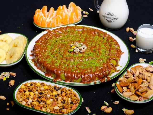 Sade Çikolatalı Burma Katmer (3 Kişilik)