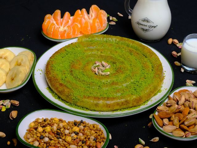 Fıstık Ezmeli Burma Katmer (3 Kişilik)