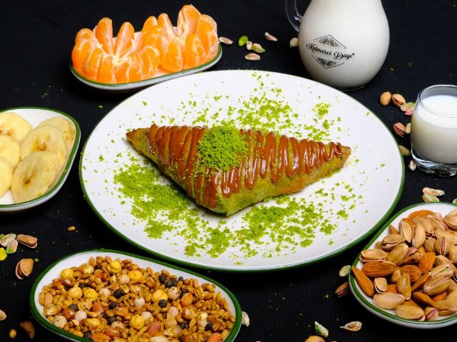 Çikolatalı Muska Katmer (1 Kişilik)